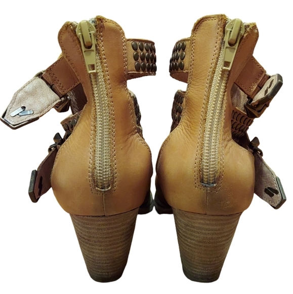 Jeffrey Campbell Leather Ibiza Last Watson Ankle Booties - Picture 4 of 16